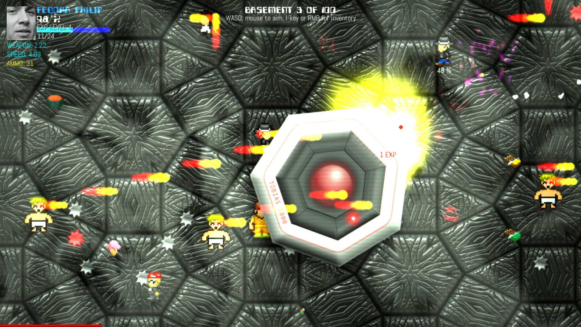 Изображение игры: Neckbeards: Basement Arena