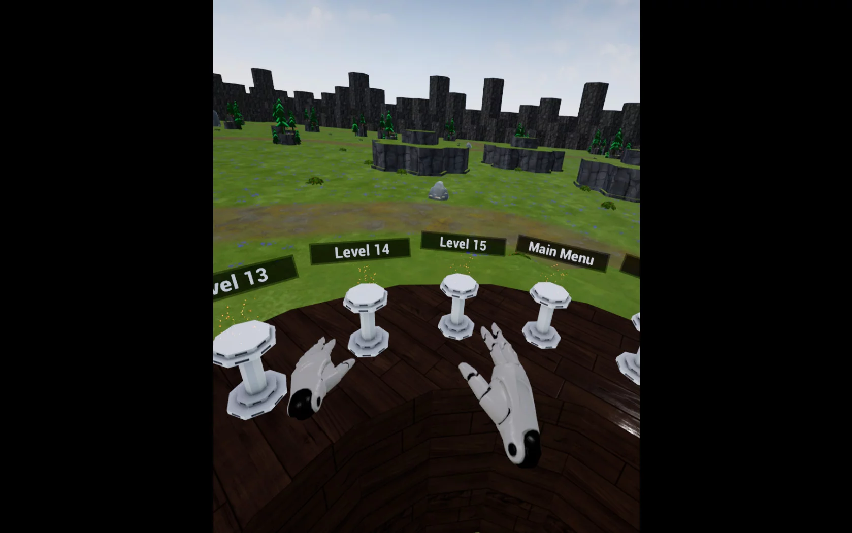 Изображение игры: Castle Demolition VR