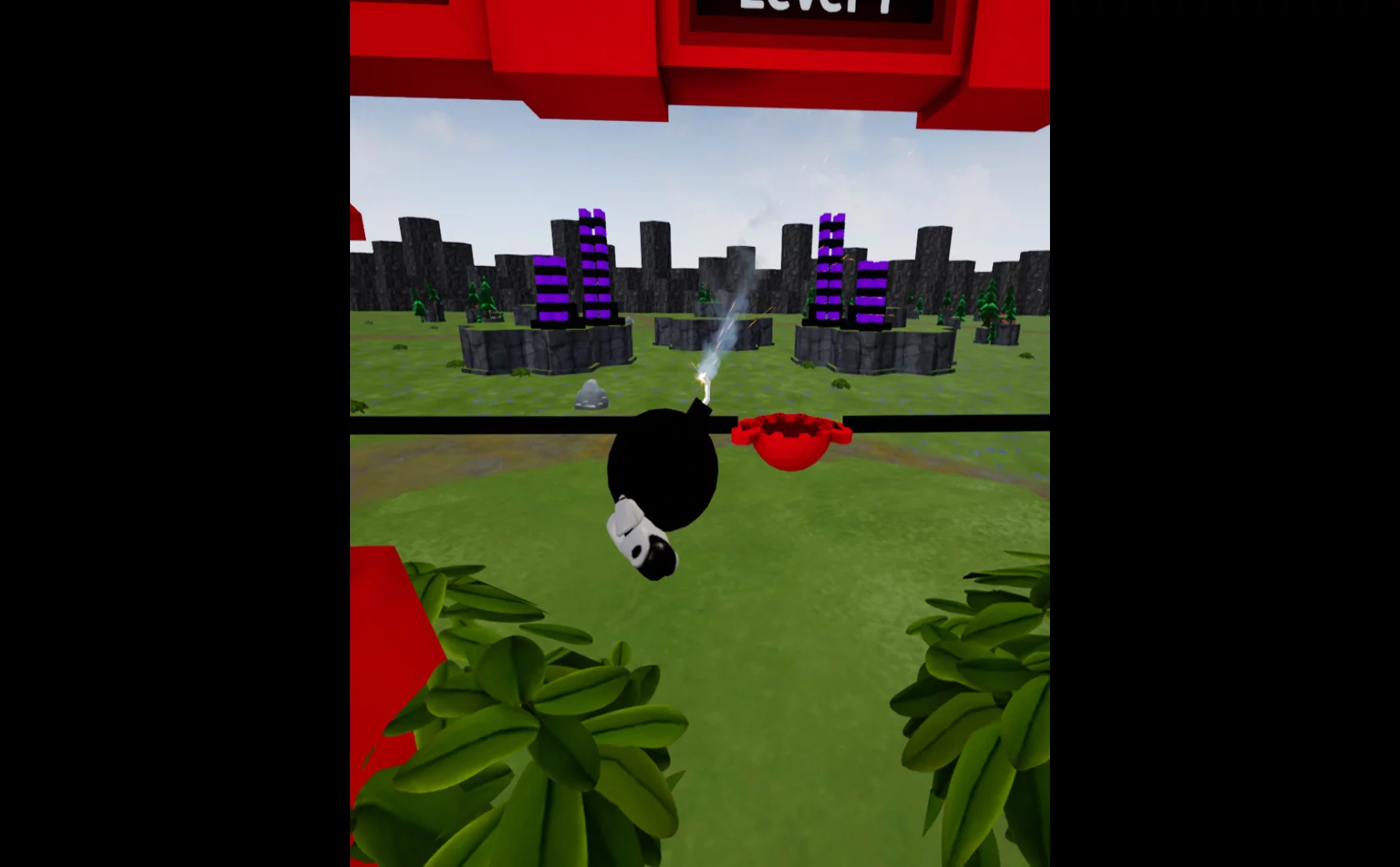Изображение игры: Castle Demolition VR