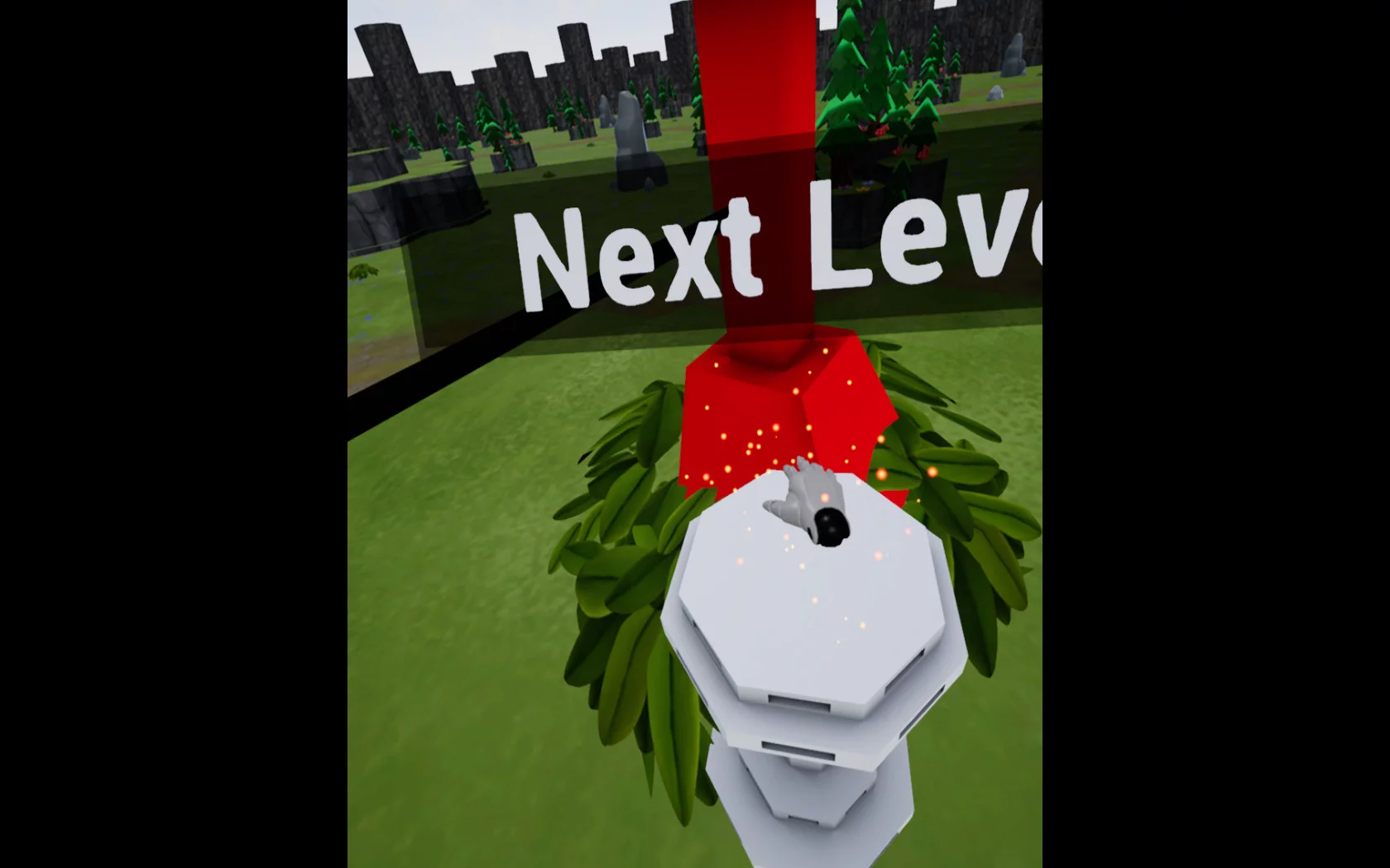 Изображение игры: Castle Demolition VR