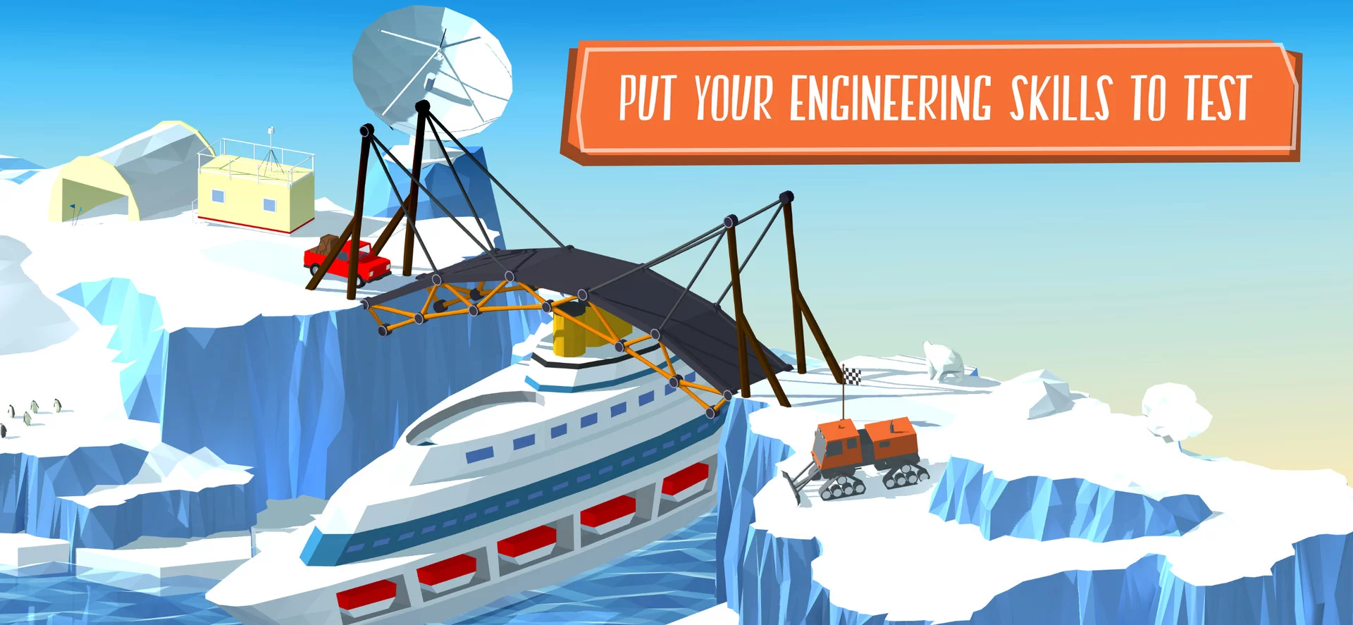 Изображение игры: Build a Bridge!