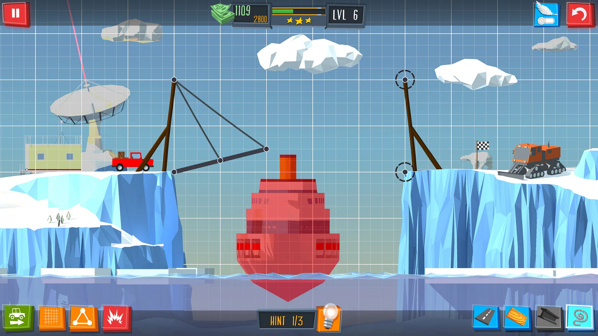 Изображение игры: Build a Bridge!
