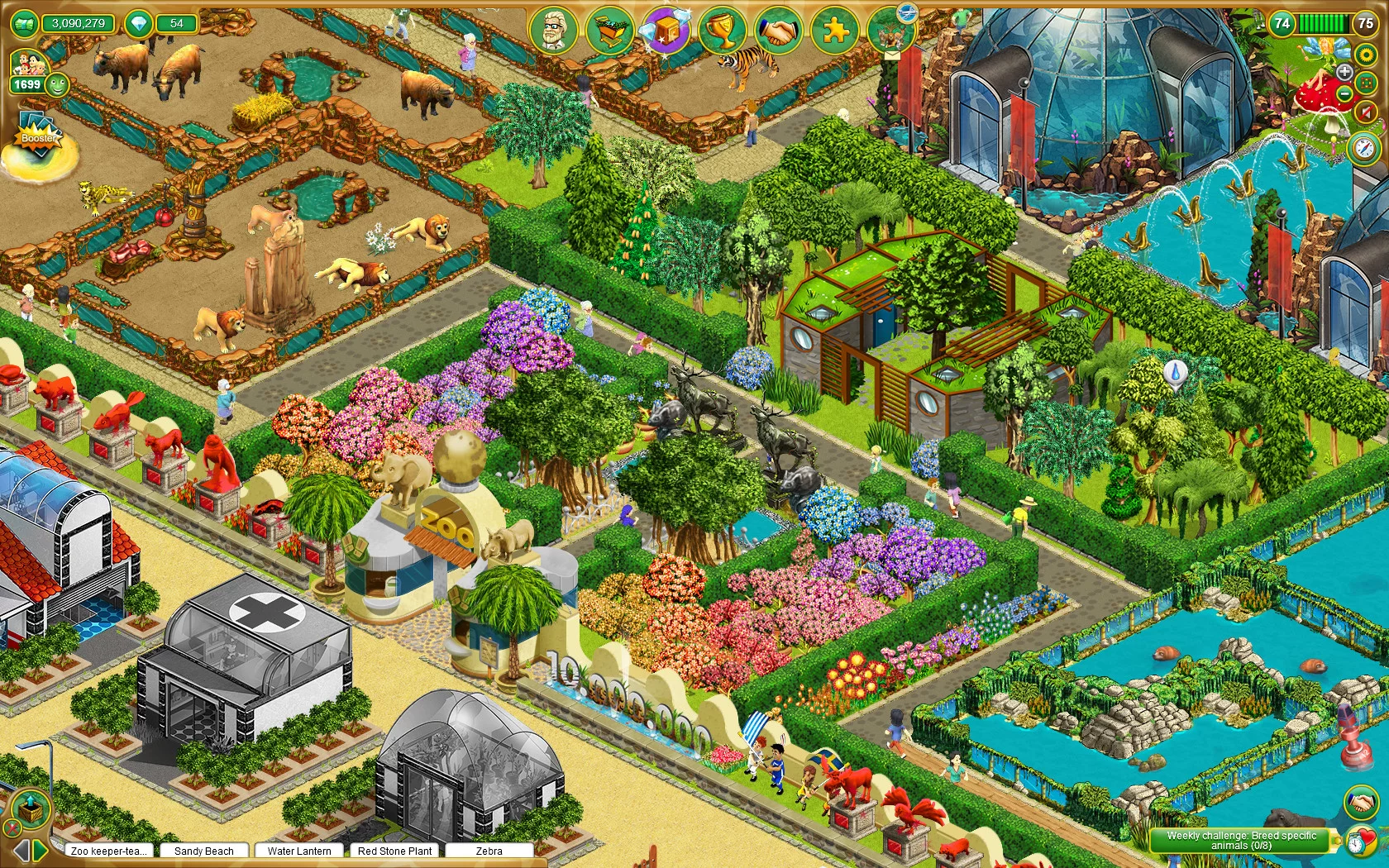 Изображение игры: My Free Zoo