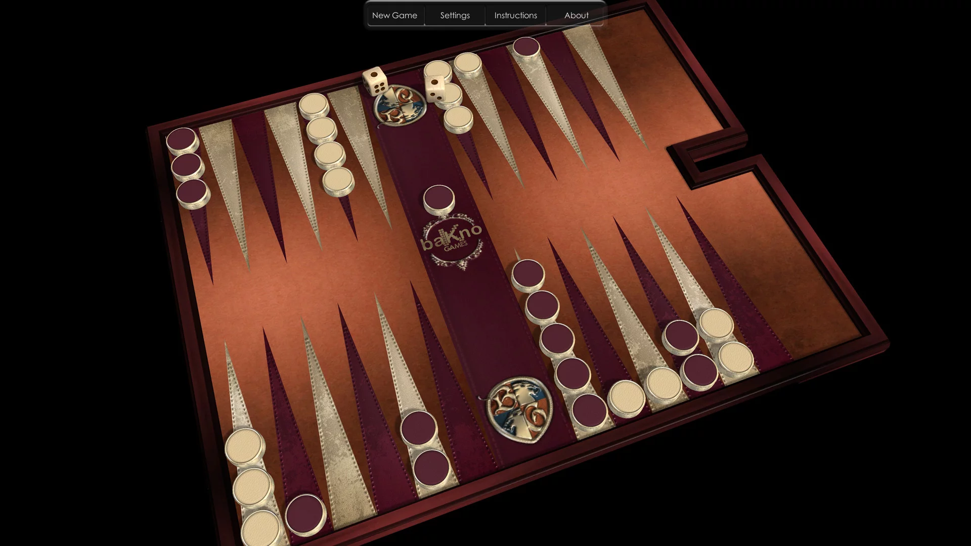 Изображение игры: Backgammon