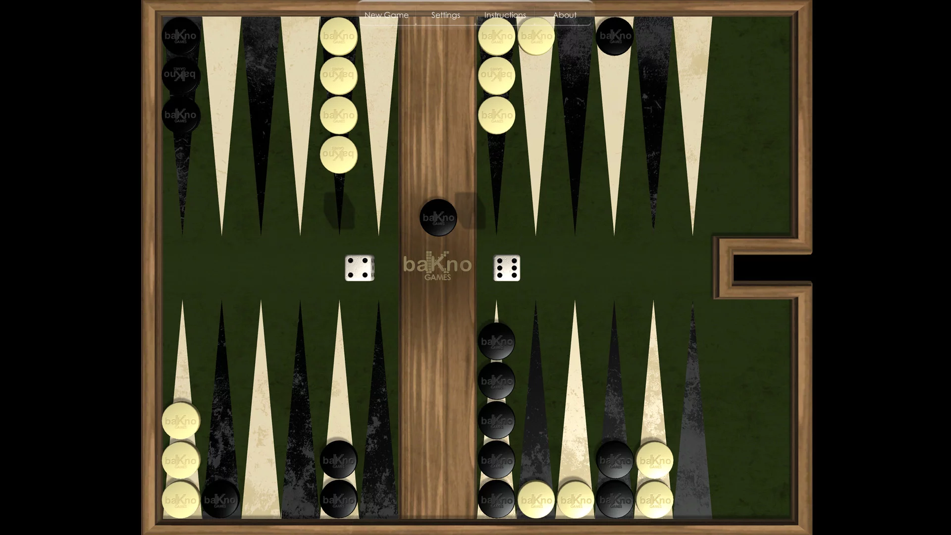 Изображение игры: Backgammon