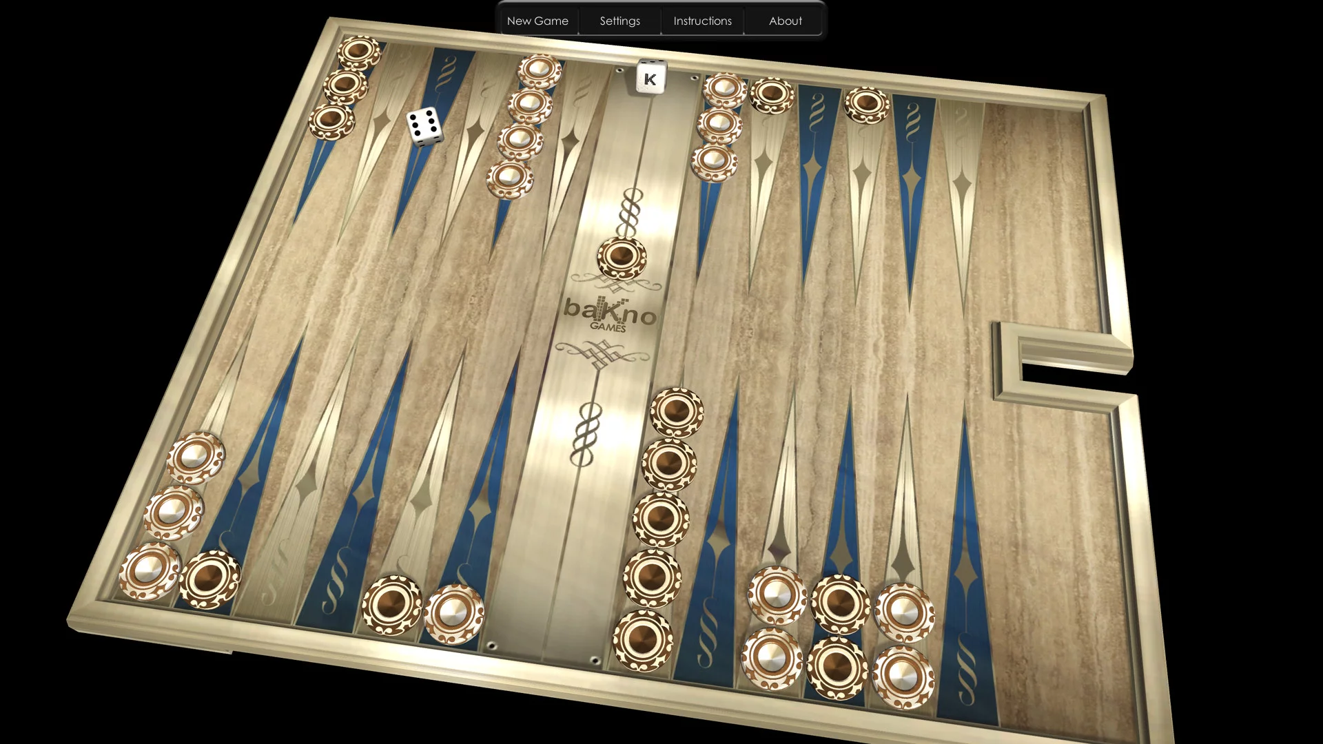 Изображение игры: Backgammon