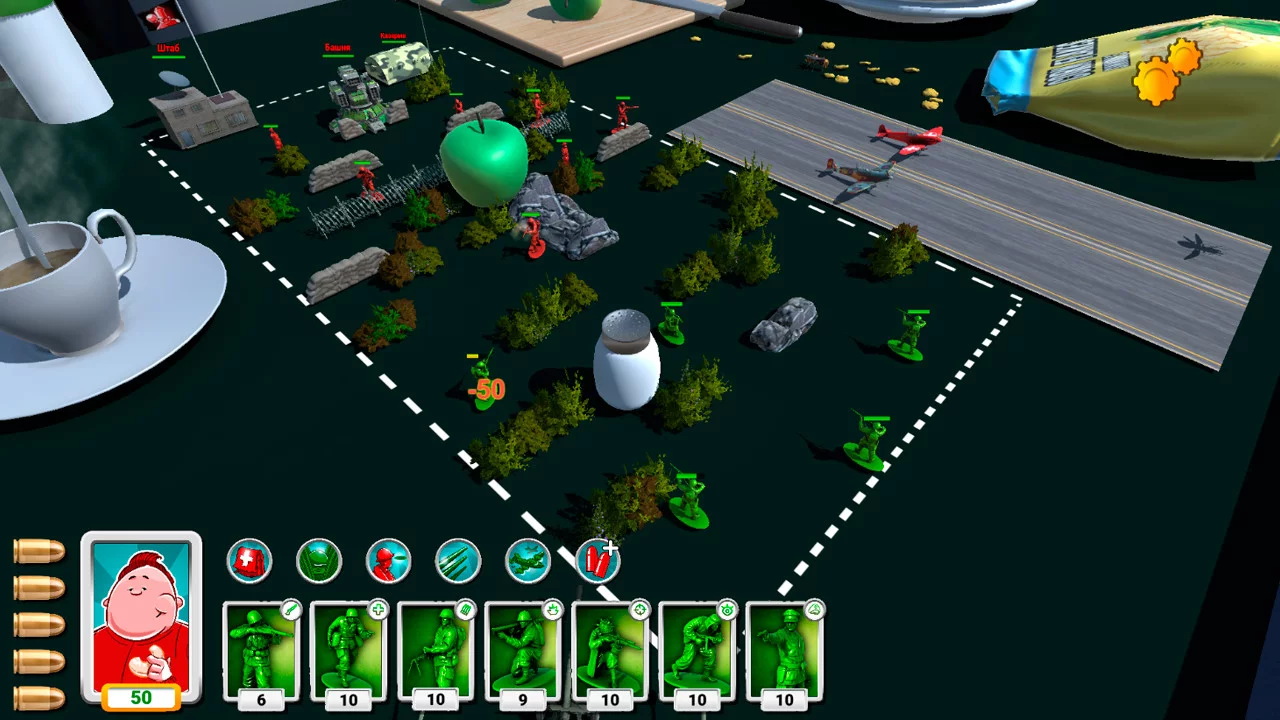 Изображение игры: Toy Generals