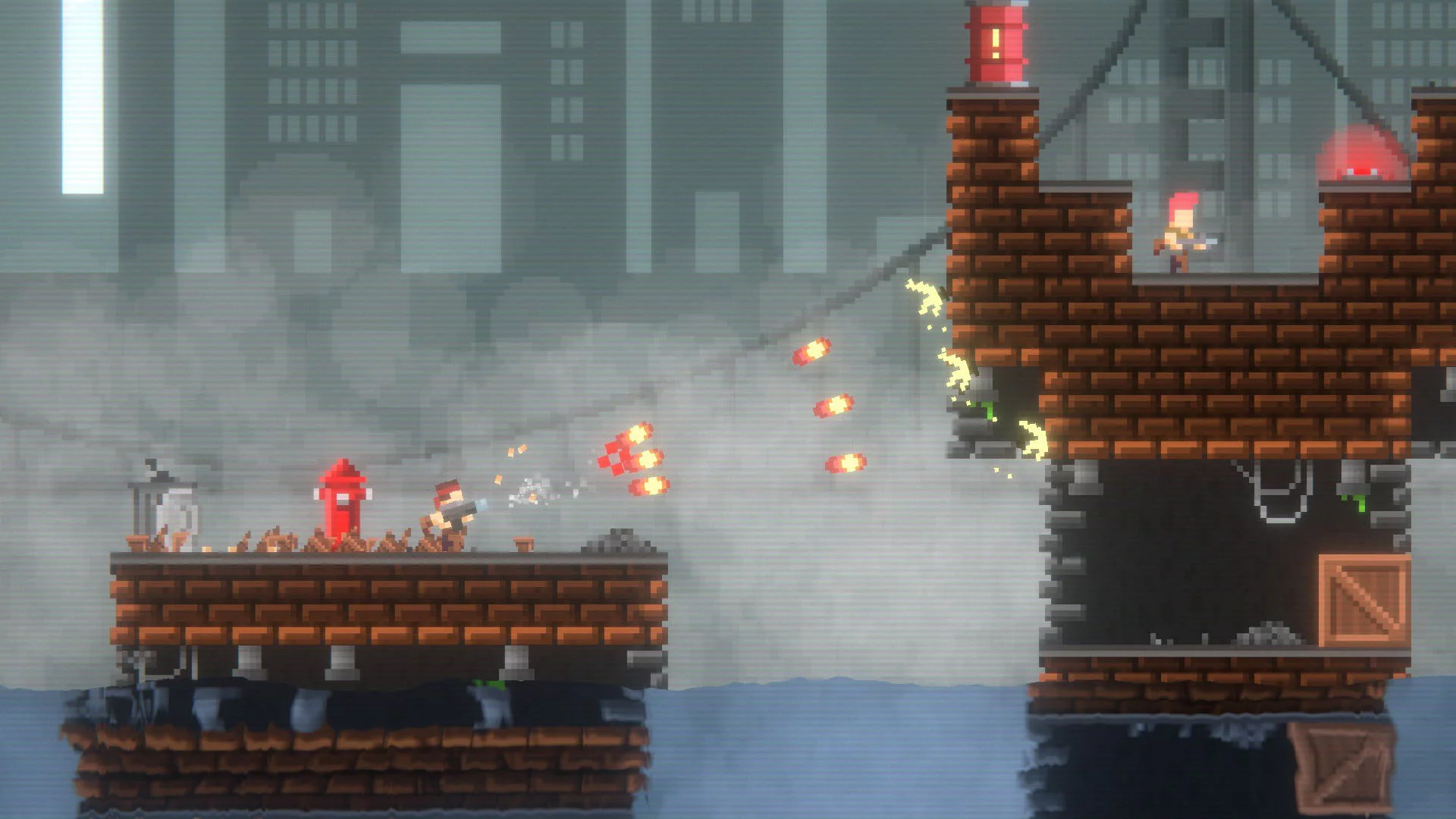 Изображение игры: Jump Gunners