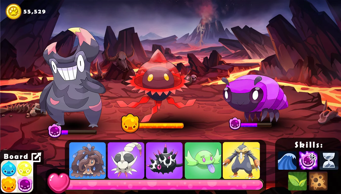 Изображение игры: Cute Monsters Battle Arena