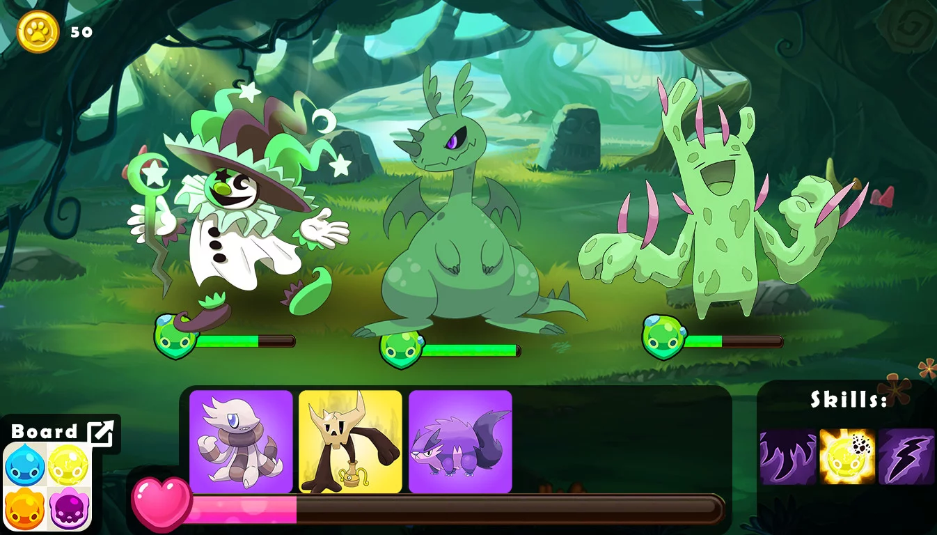 Изображение игры: Cute Monsters Battle Arena