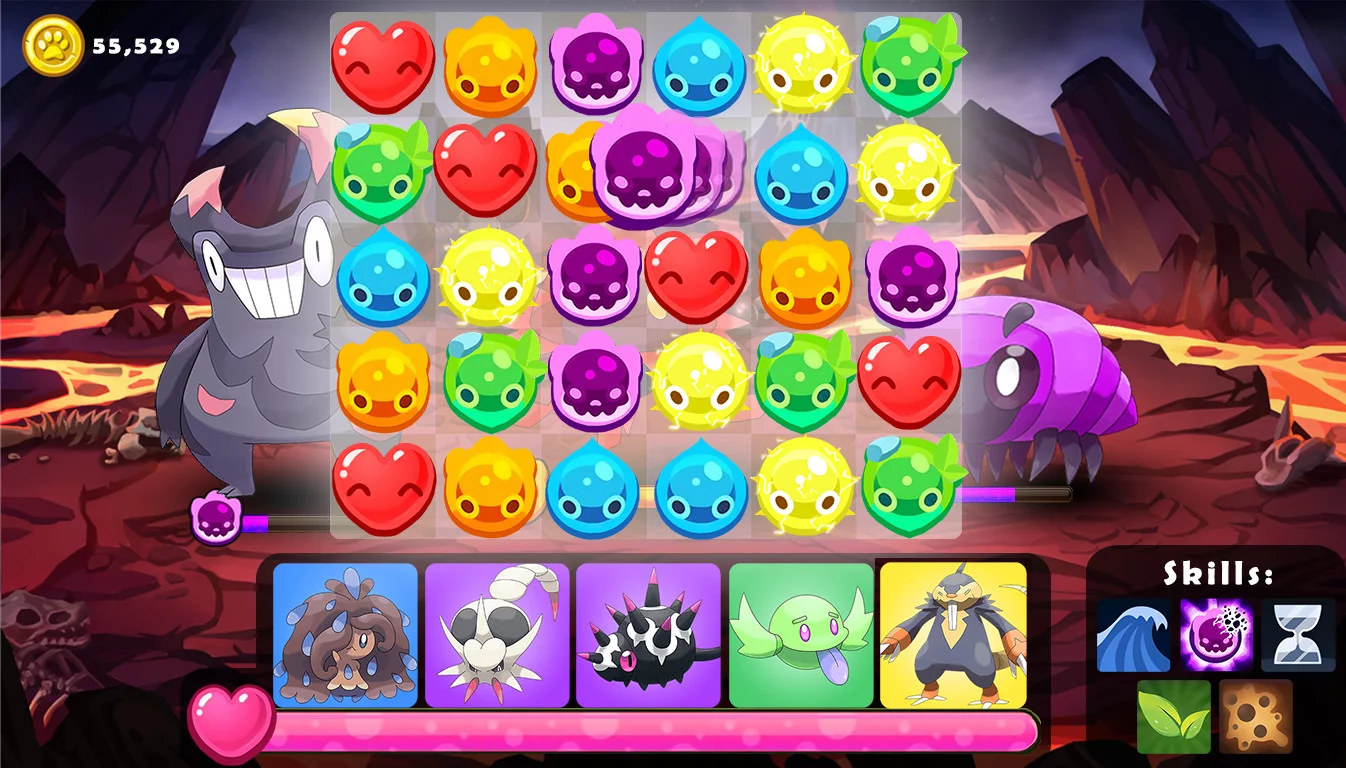 Изображение игры: Cute Monsters Battle Arena