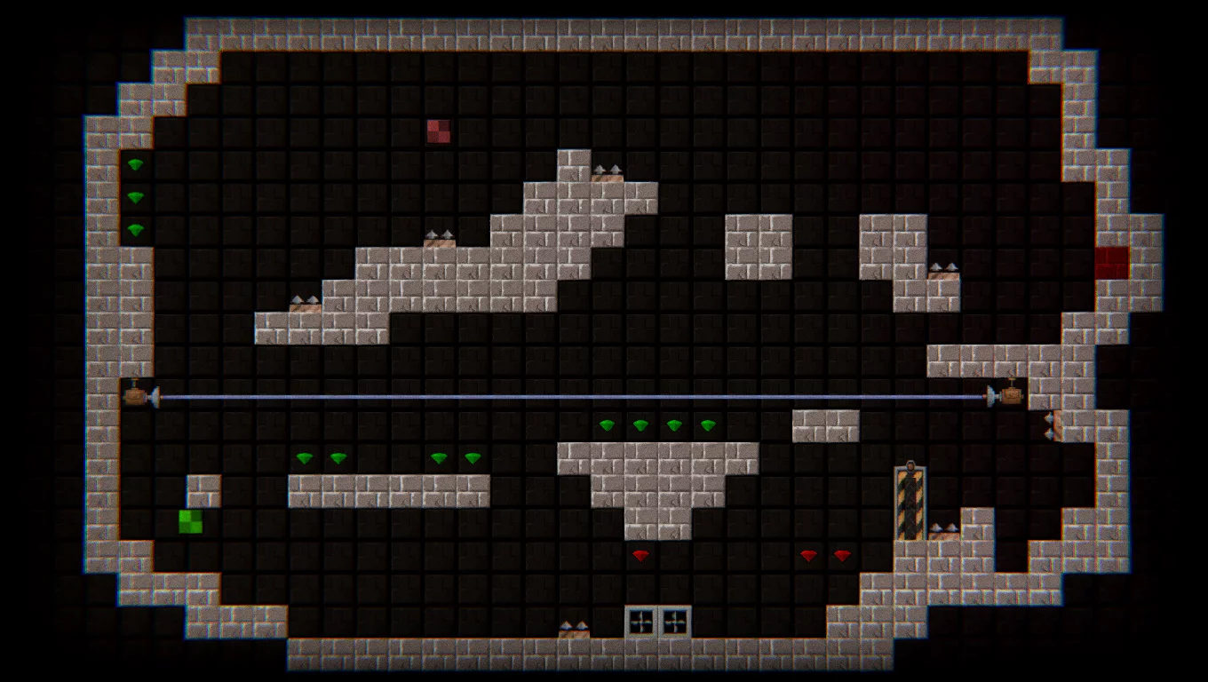 Изображение игры: Through Blocks