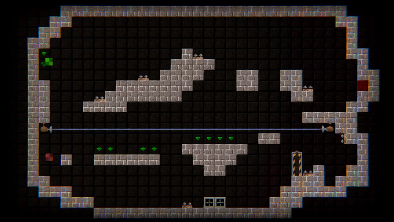 Изображение игры: Through Blocks