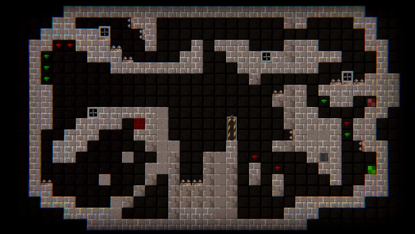 Изображение игры: Through Blocks