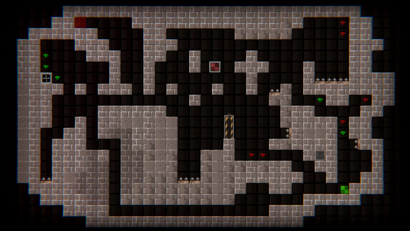 Изображение игры: Through Blocks