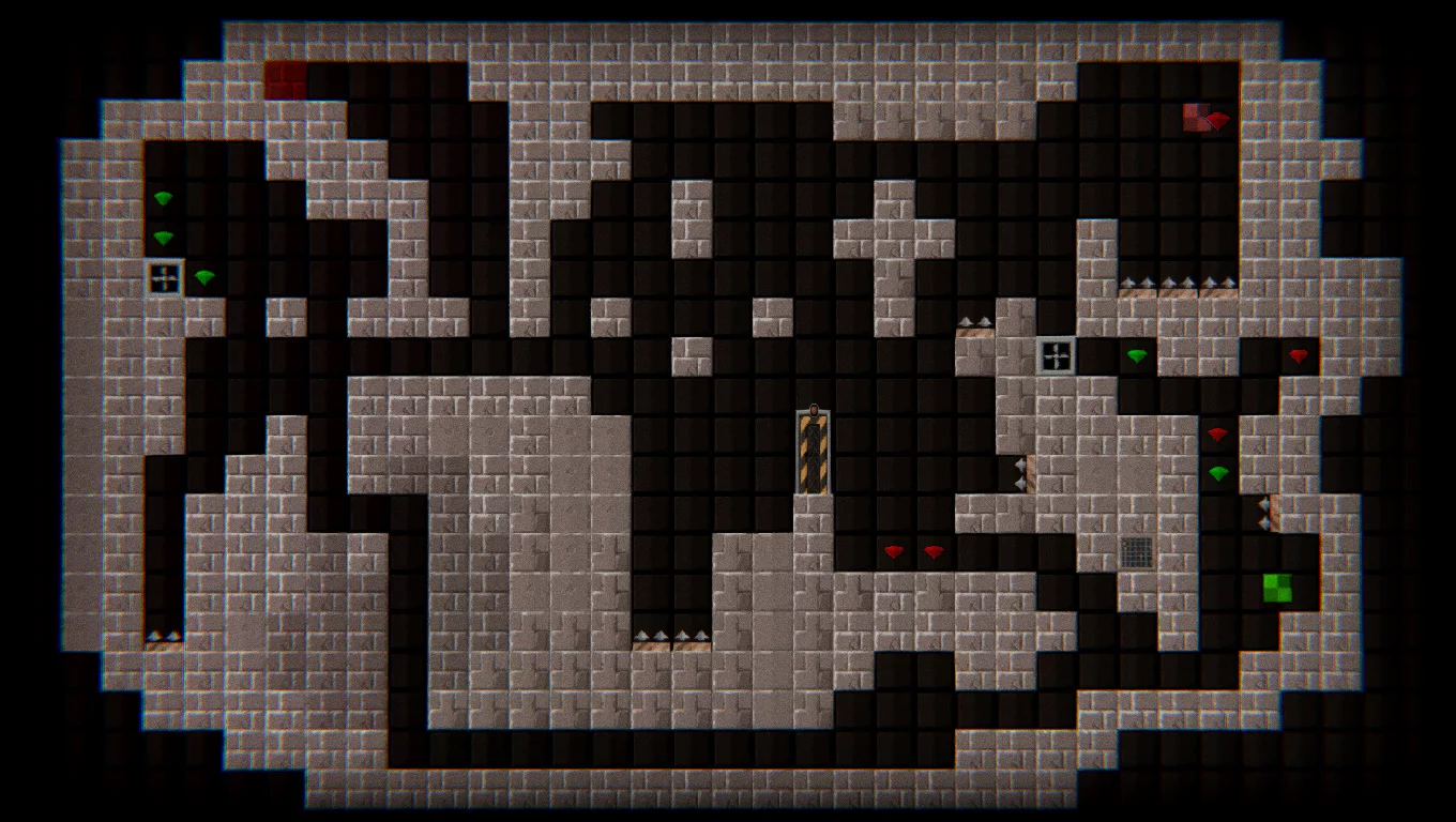 Изображение игры: Through Blocks