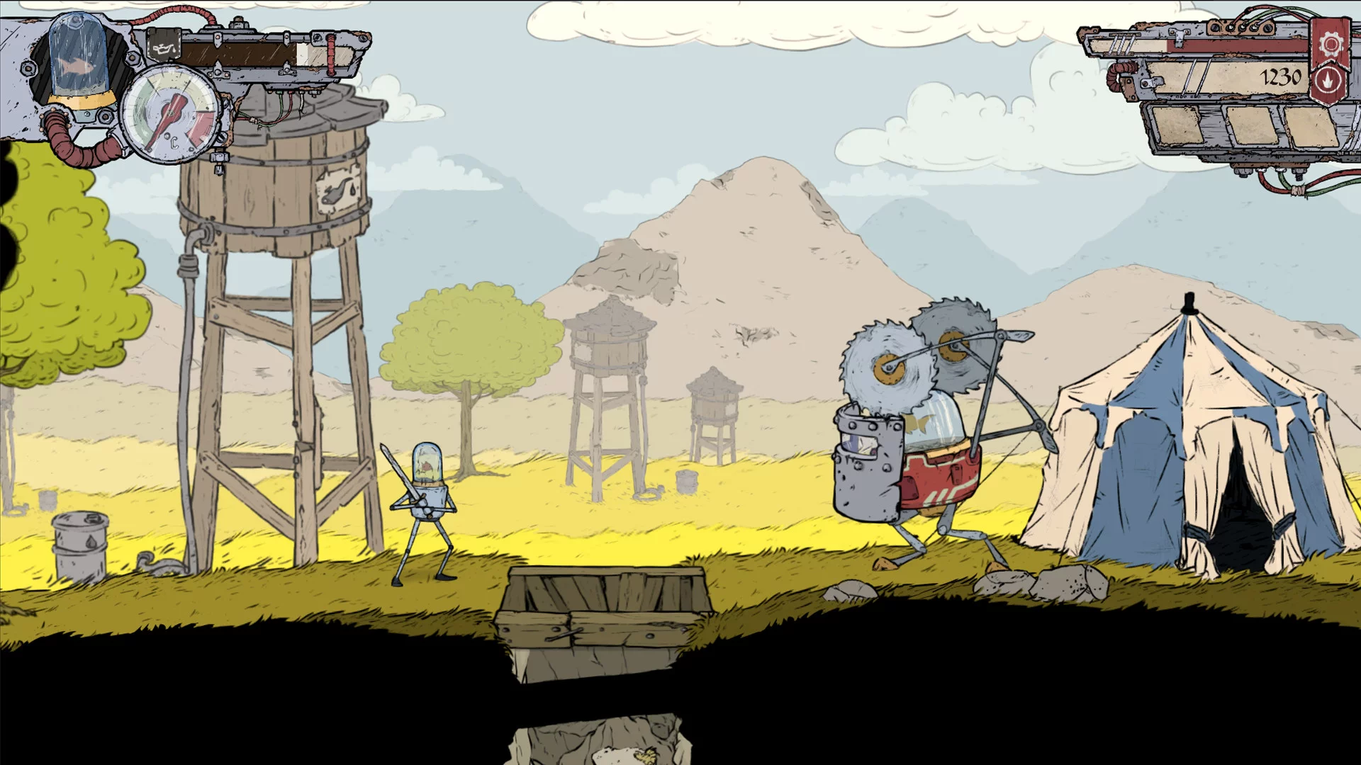 Изображение игры: Feudal Alloy