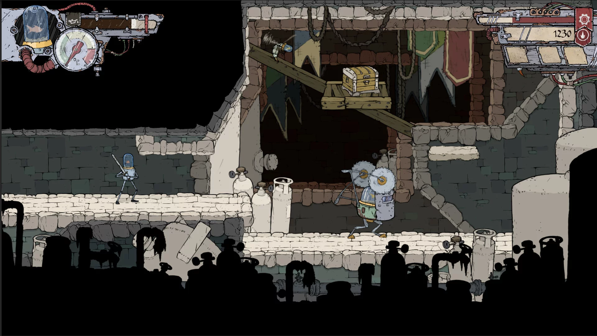 Изображение игры: Feudal Alloy