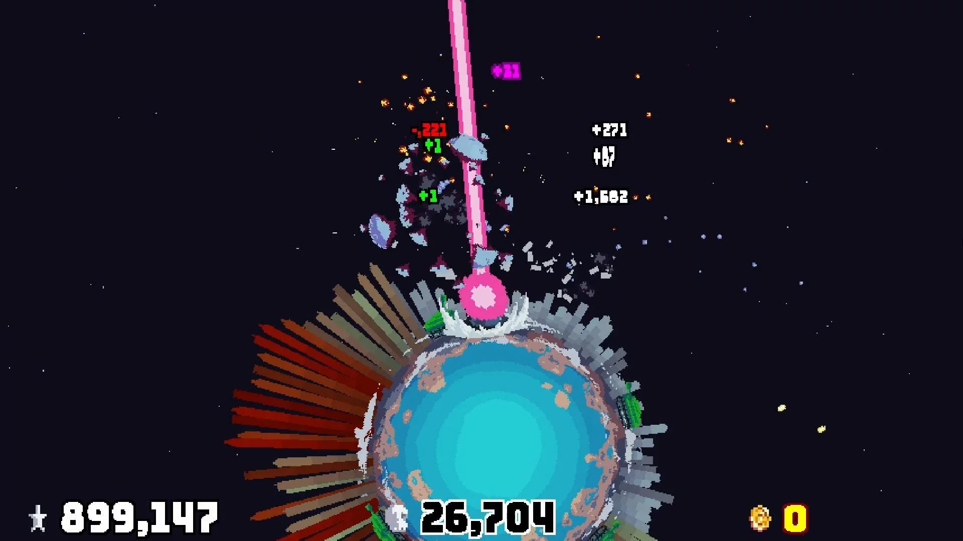 Изображение игры: Planet Bash