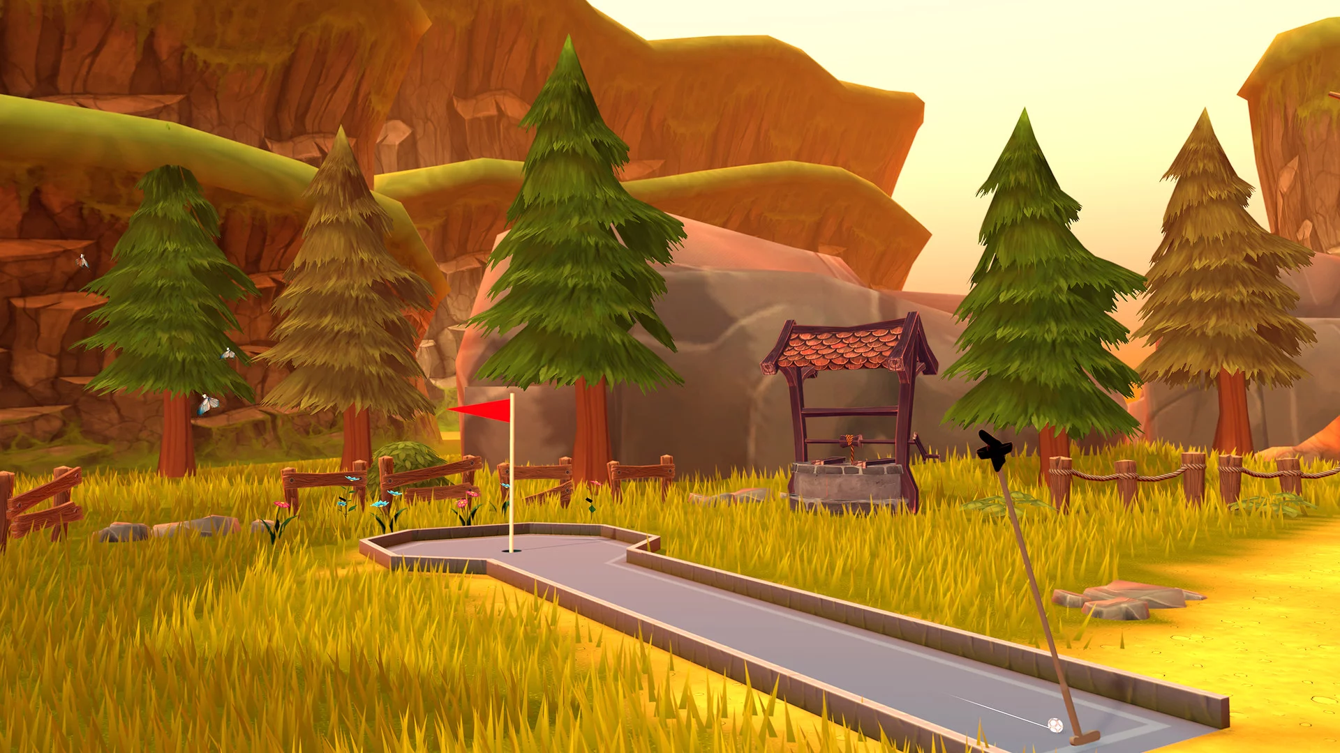 Изображение игры: Adventure Golf VR