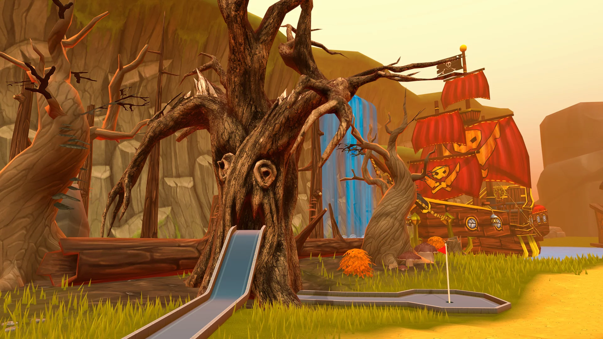 Изображение игры: Adventure Golf VR