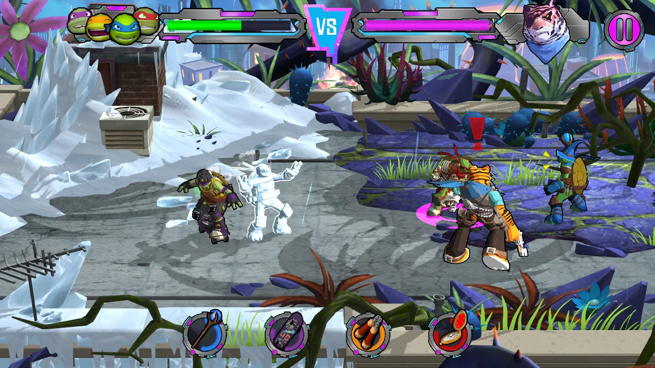 Изображение игры: Teenage Mutant Ninja Turtles: Portal Power