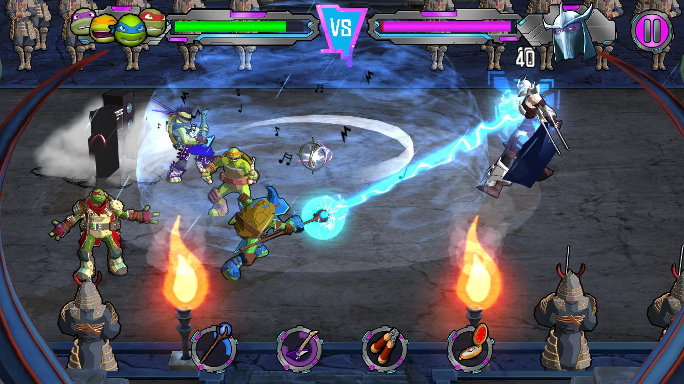 Изображение игры: Teenage Mutant Ninja Turtles: Portal Power