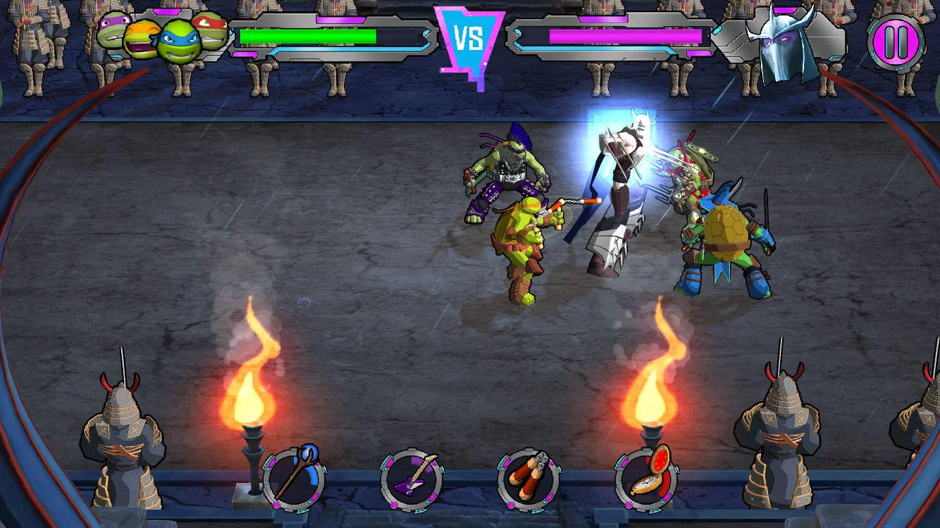 Изображение игры: Teenage Mutant Ninja Turtles: Portal Power