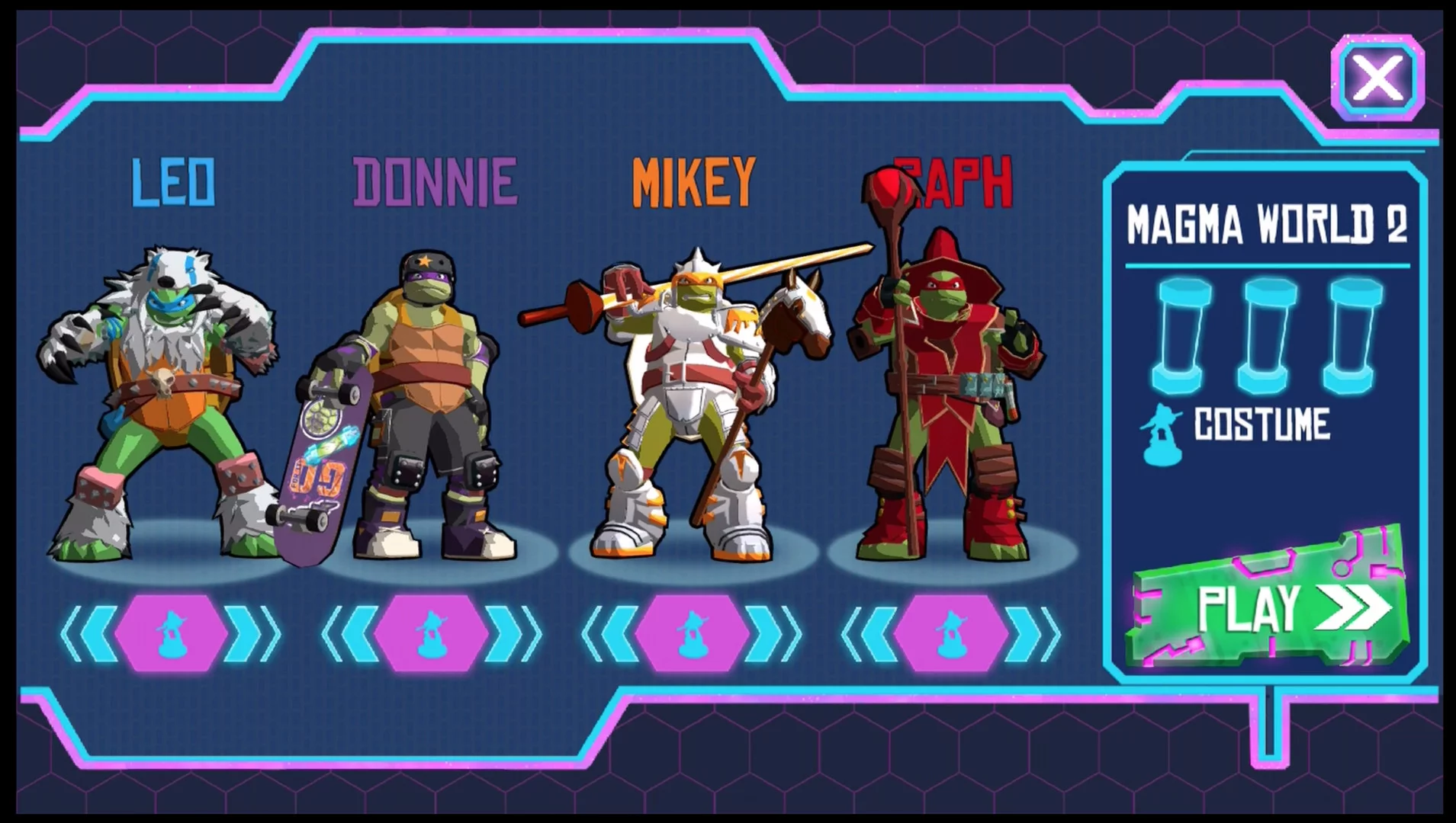 Изображение игры: Teenage Mutant Ninja Turtles: Portal Power