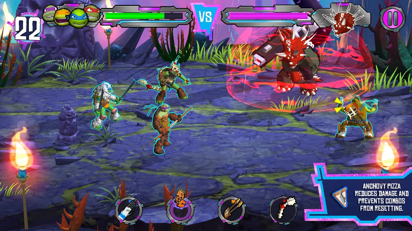 Изображение игры: Teenage Mutant Ninja Turtles: Portal Power