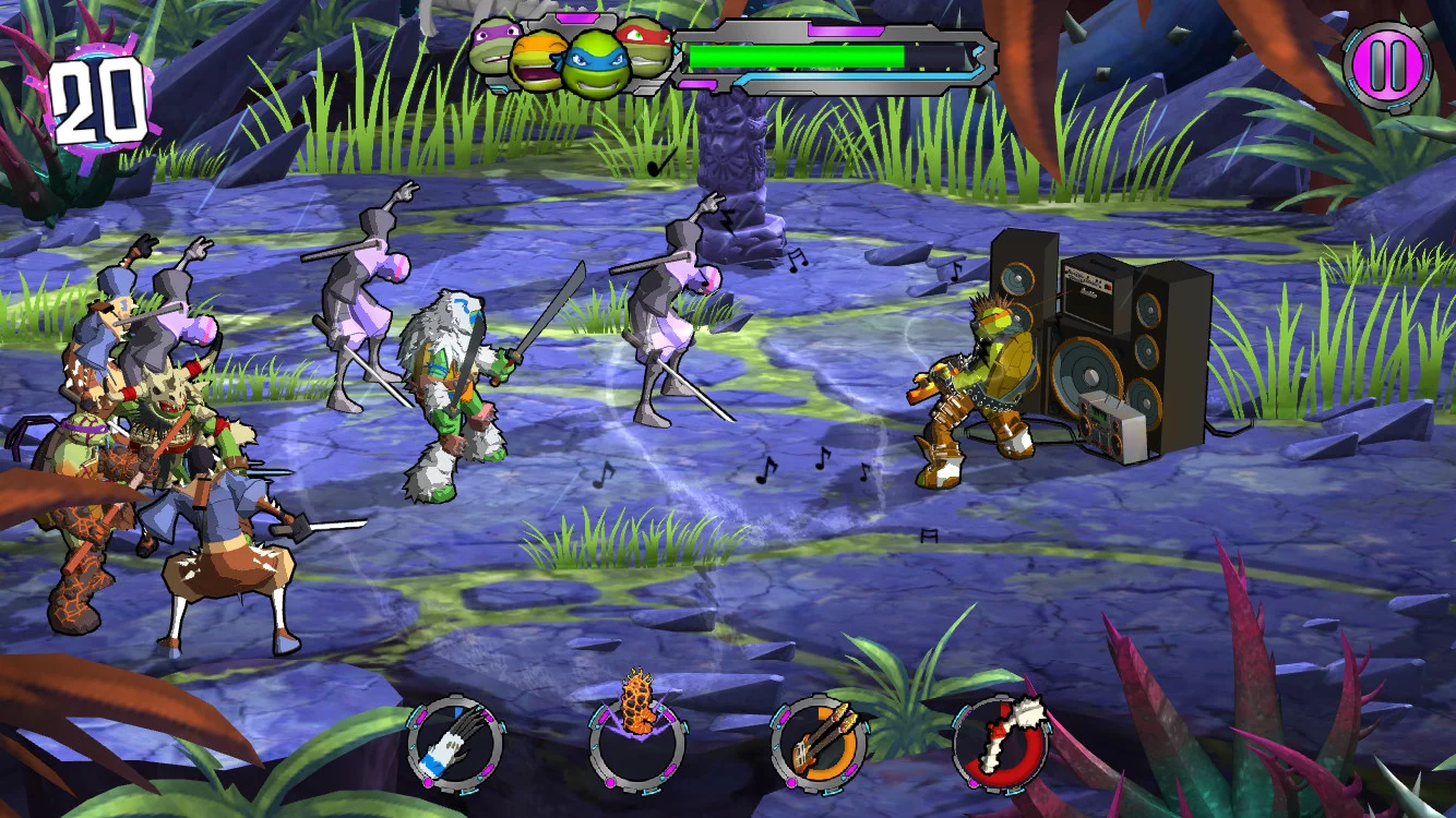 Изображение игры: Teenage Mutant Ninja Turtles: Portal Power