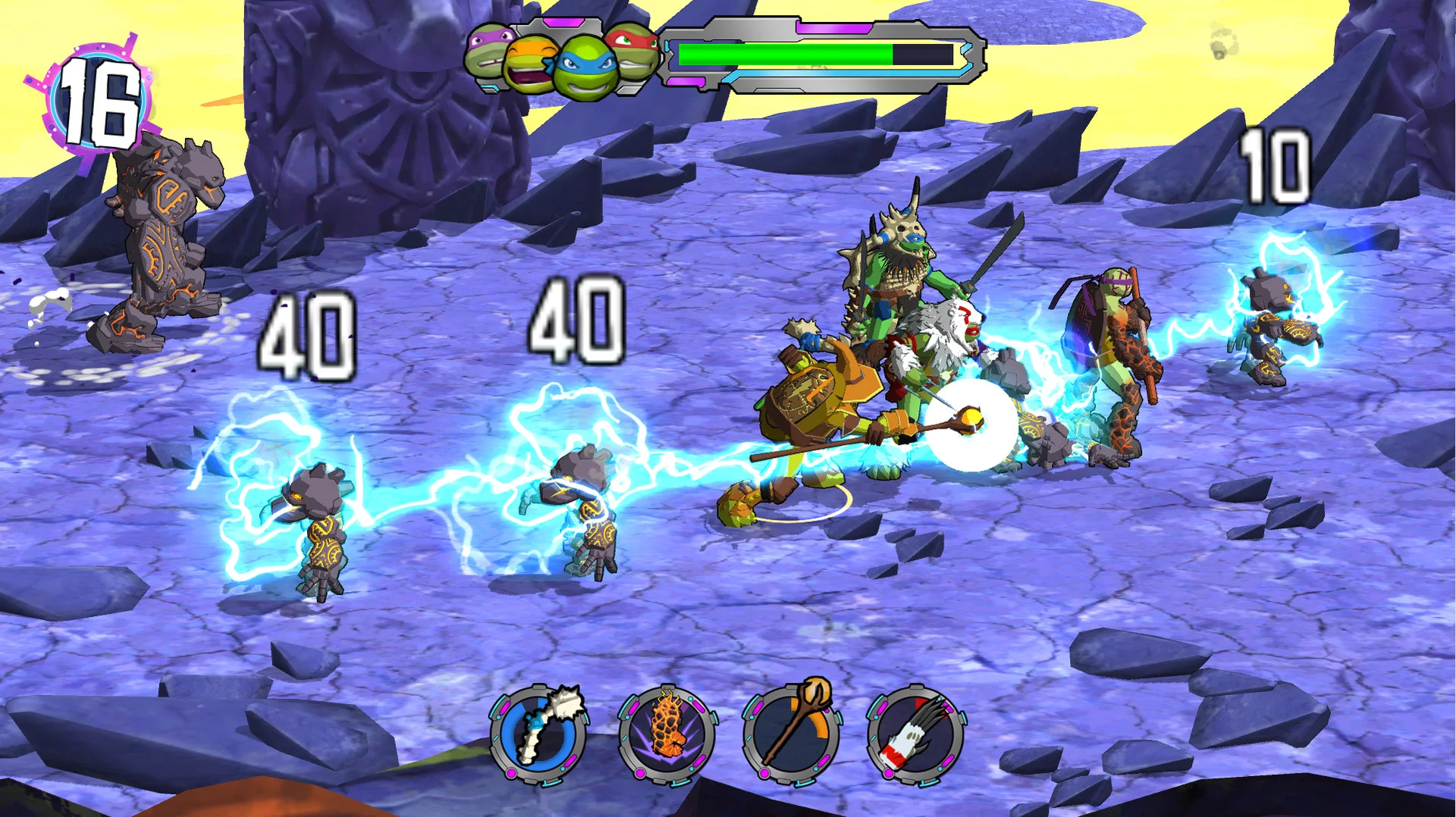 Изображение игры: Teenage Mutant Ninja Turtles: Portal Power