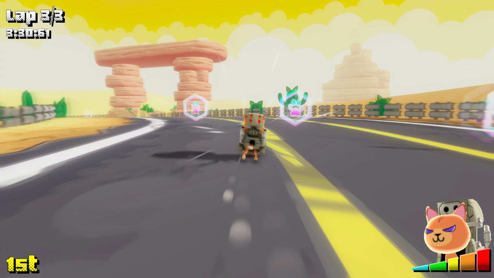 Изображение игры: Supersonic Tank Cats