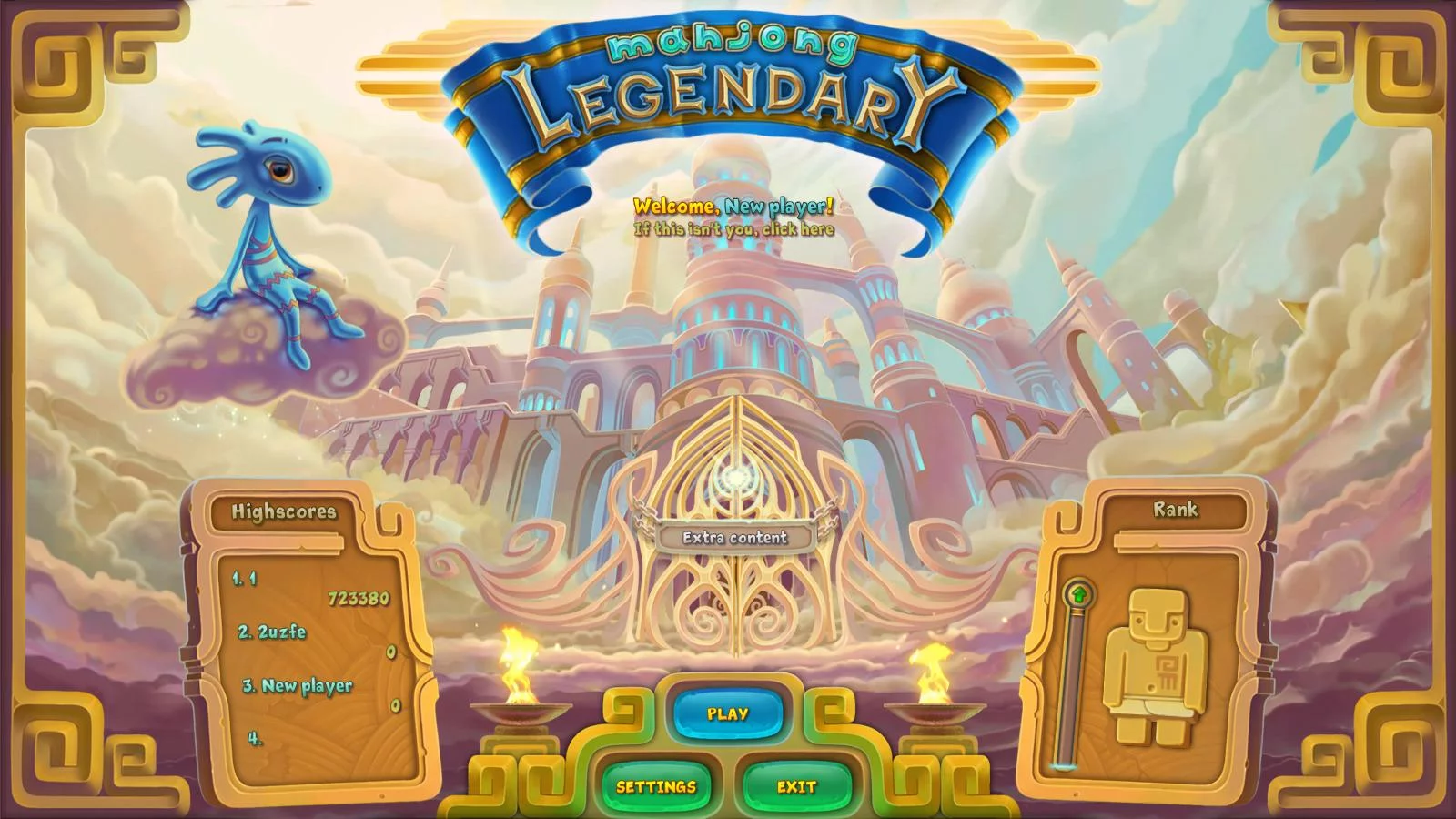 Изображение игры: Legendary Mahjong