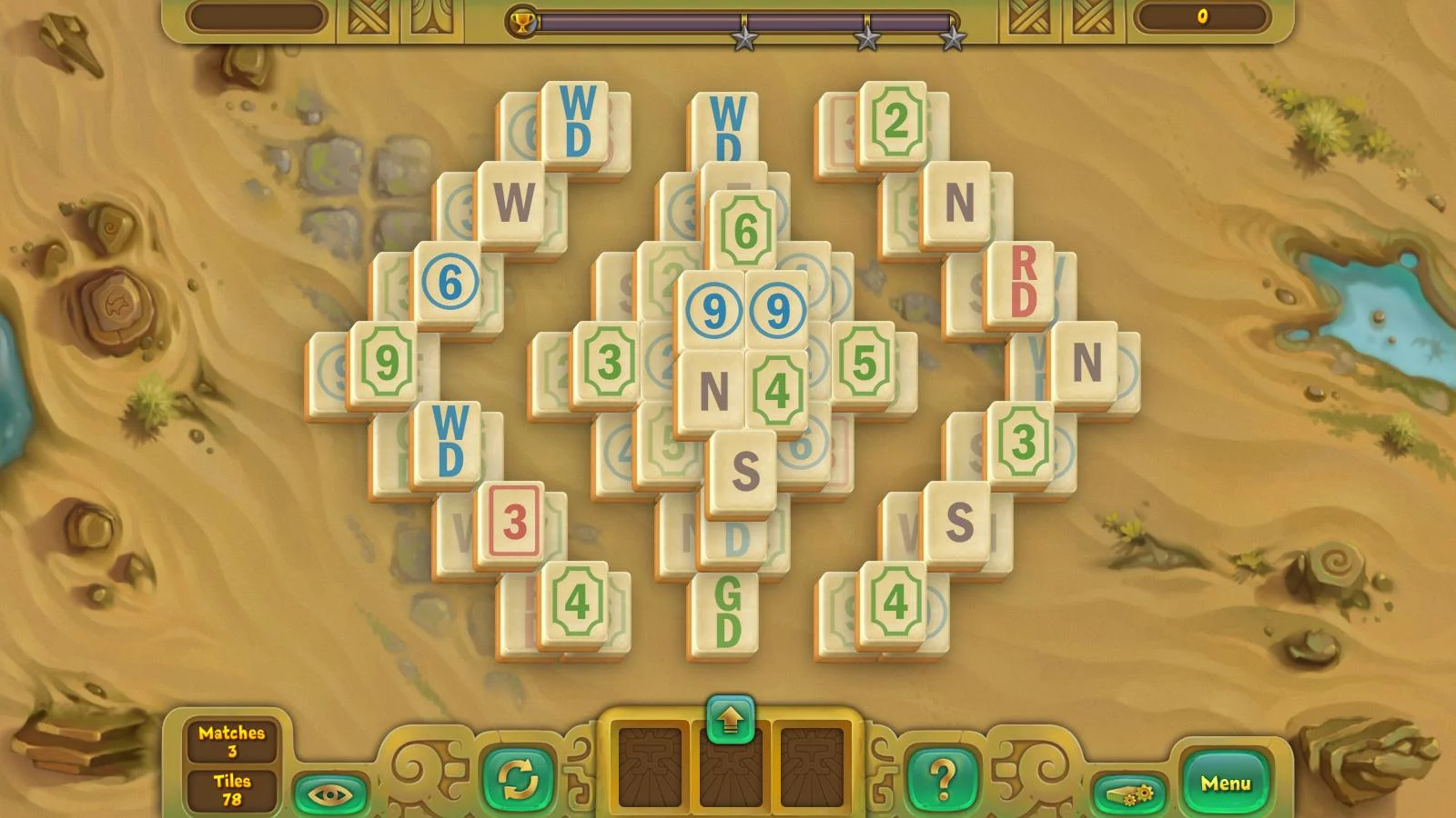 Изображение игры: Legendary Mahjong