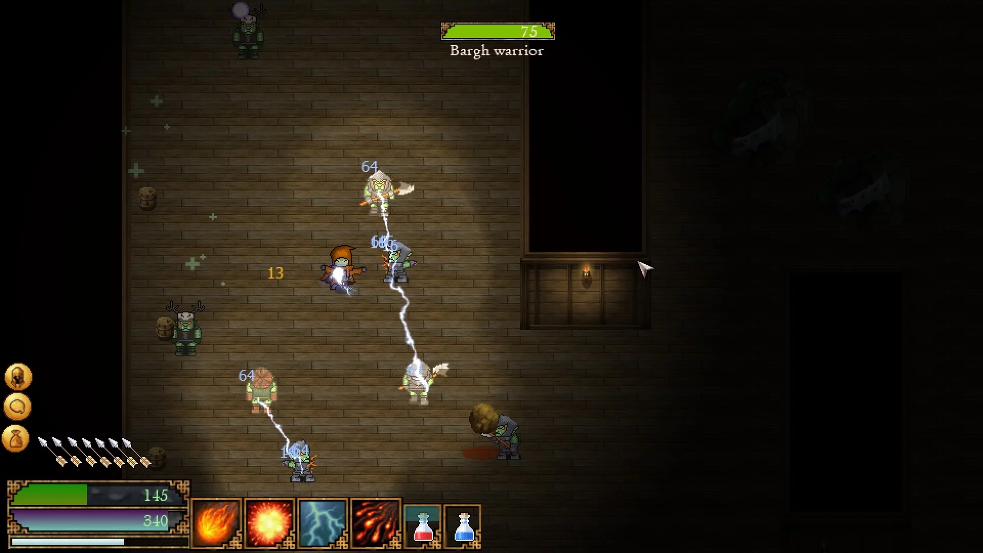 Изображение игры: Dungeons of the Fallen