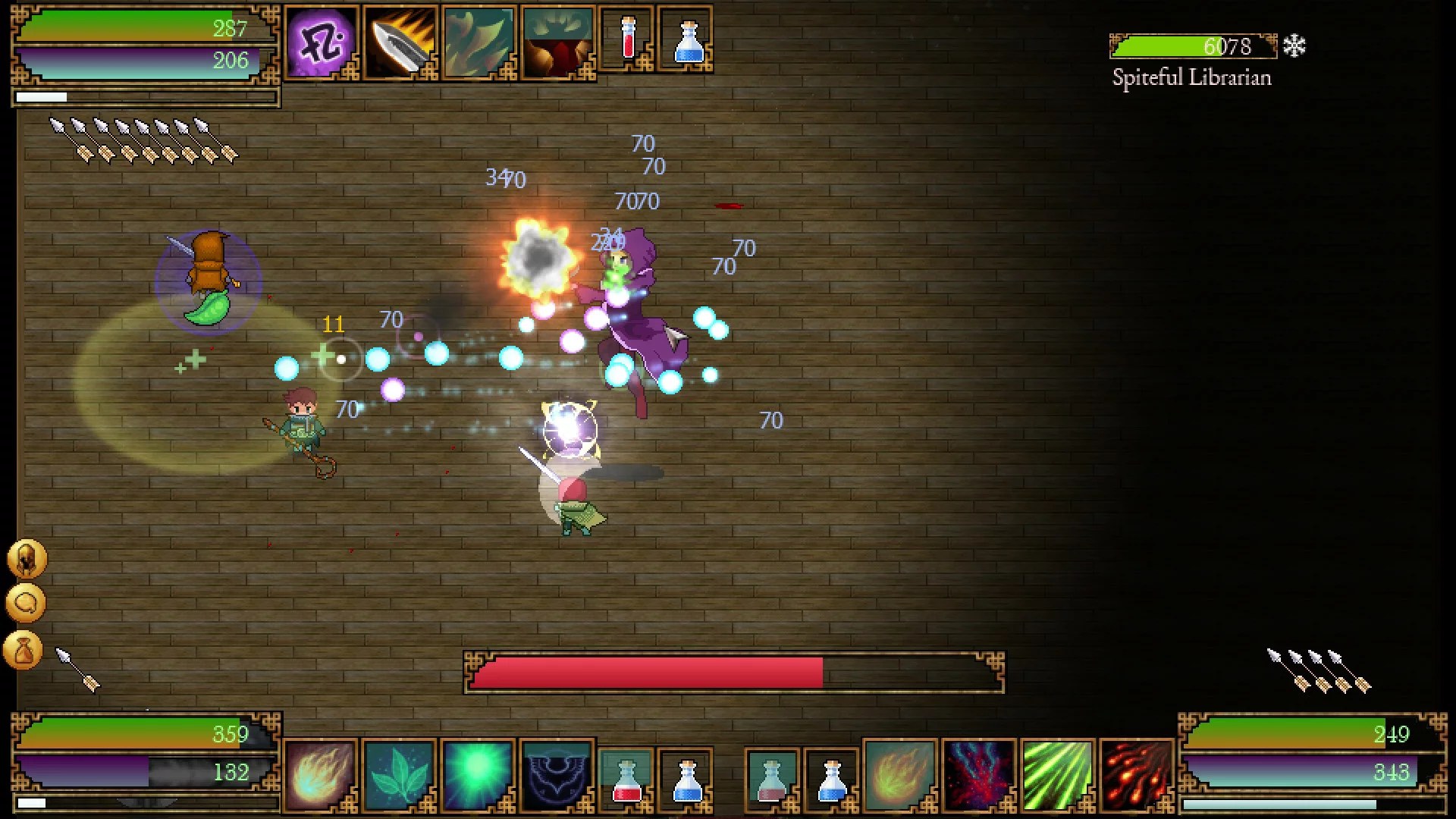Изображение игры: Dungeons of the Fallen