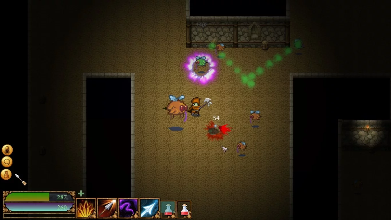 Изображение игры: Dungeons of the Fallen