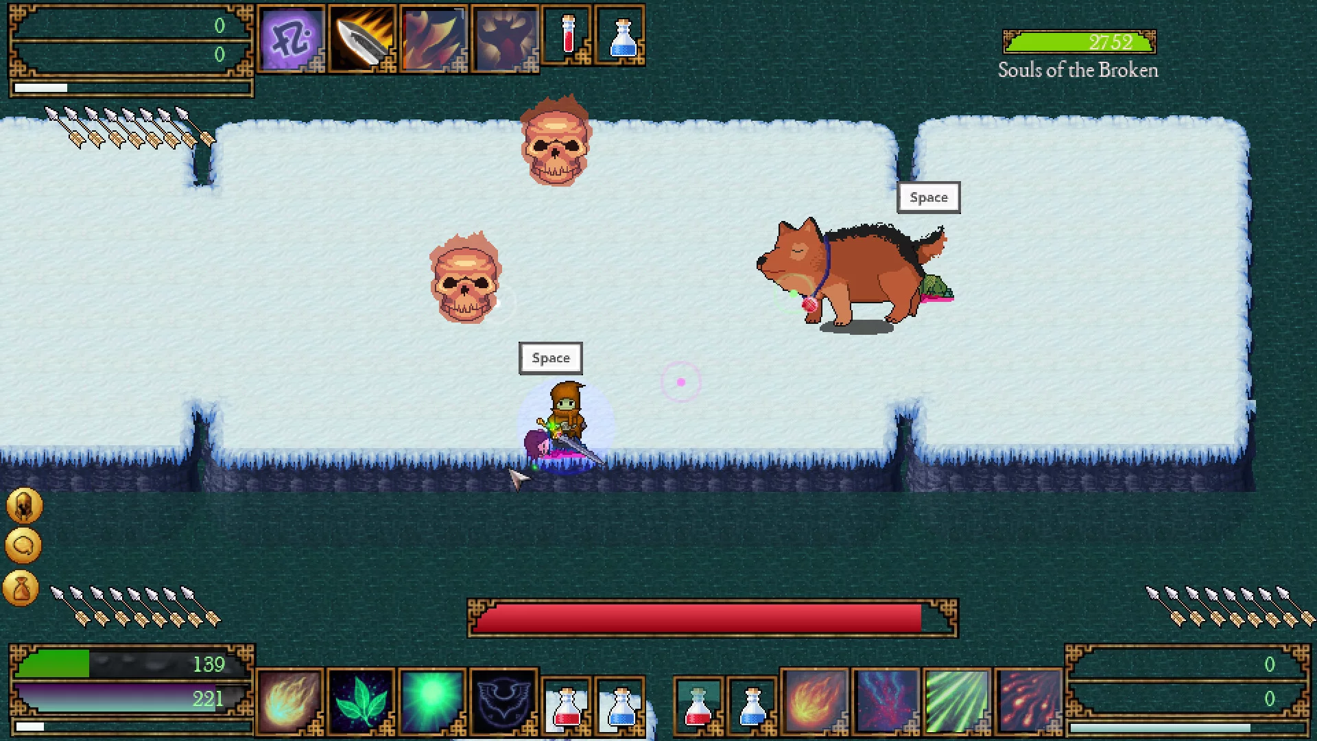 Изображение игры: Dungeons of the Fallen