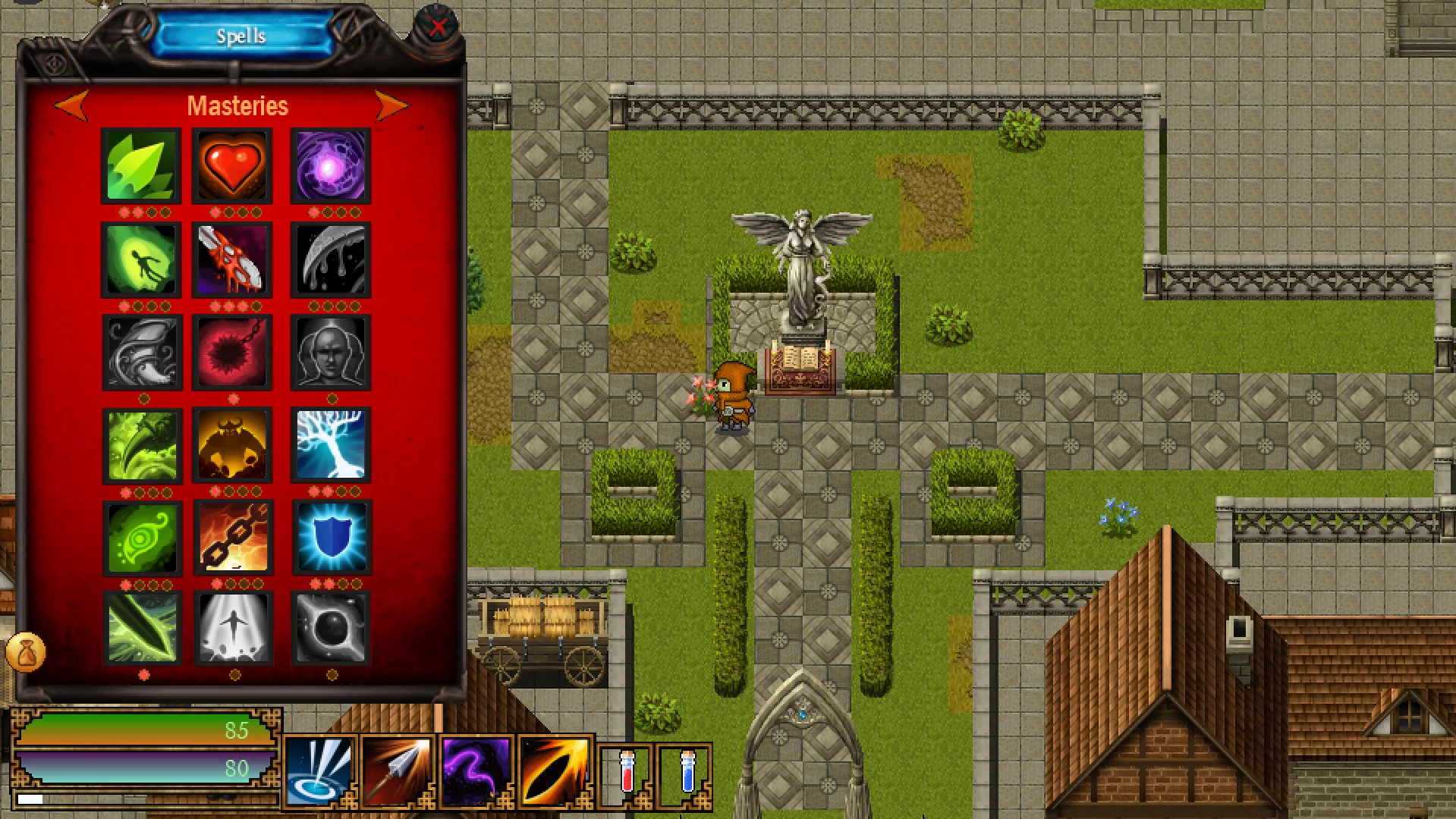 Изображение игры: Dungeons of the Fallen