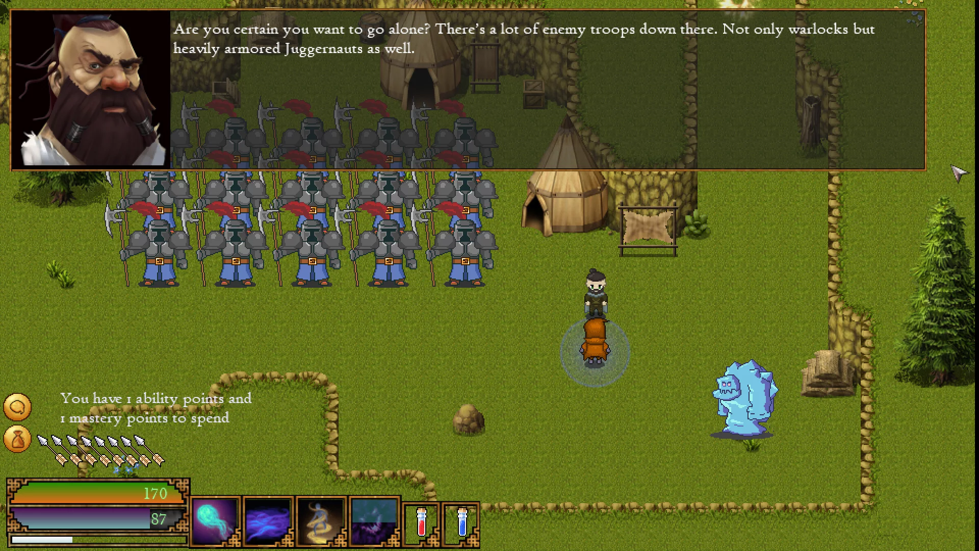 Изображение игры: Dungeons of the Fallen