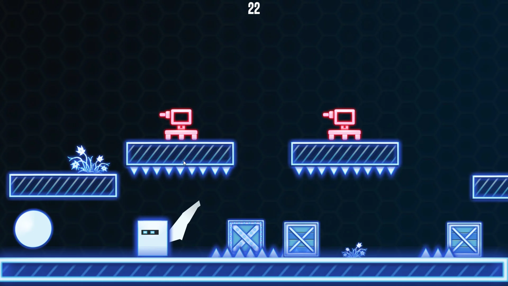 Изображение игры: 2D Neon Cube