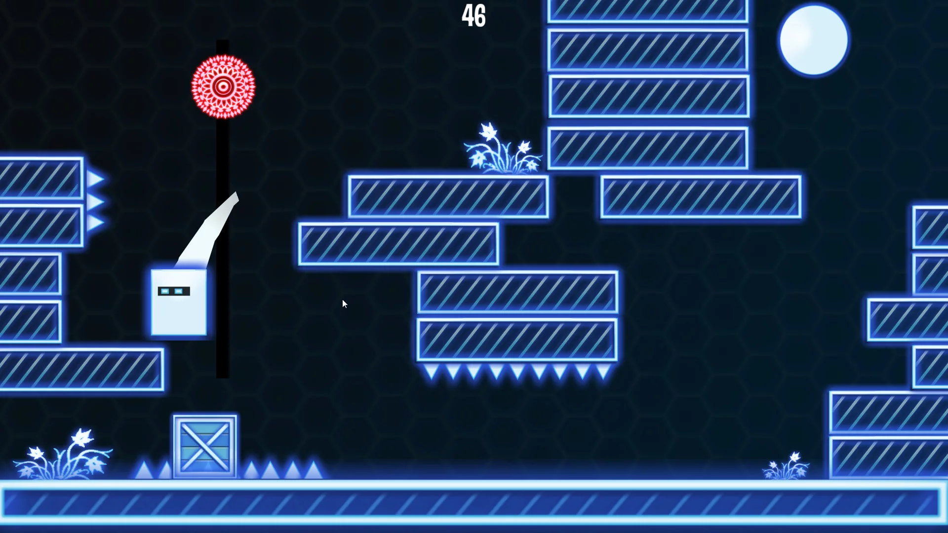 Изображение игры: 2D Neon Cube