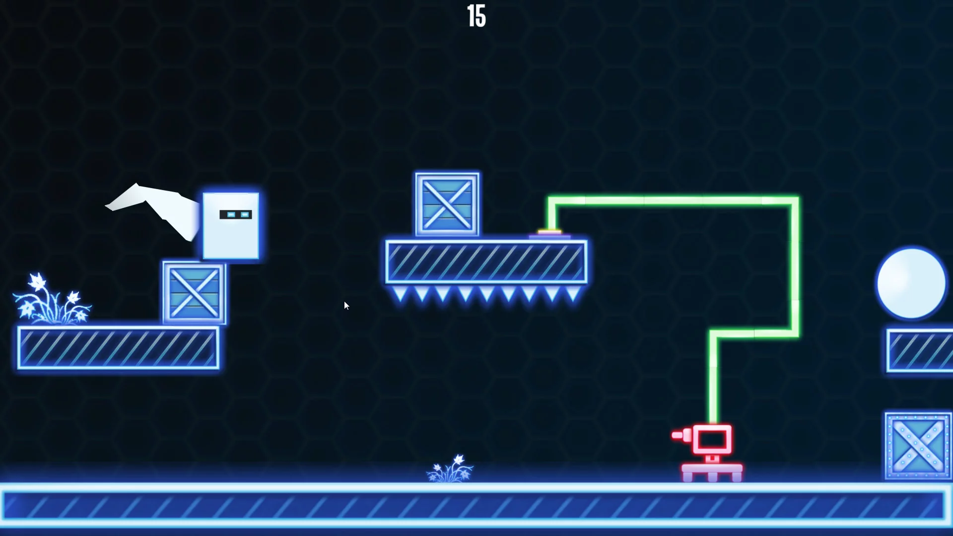 Изображение игры: 2D Neon Cube