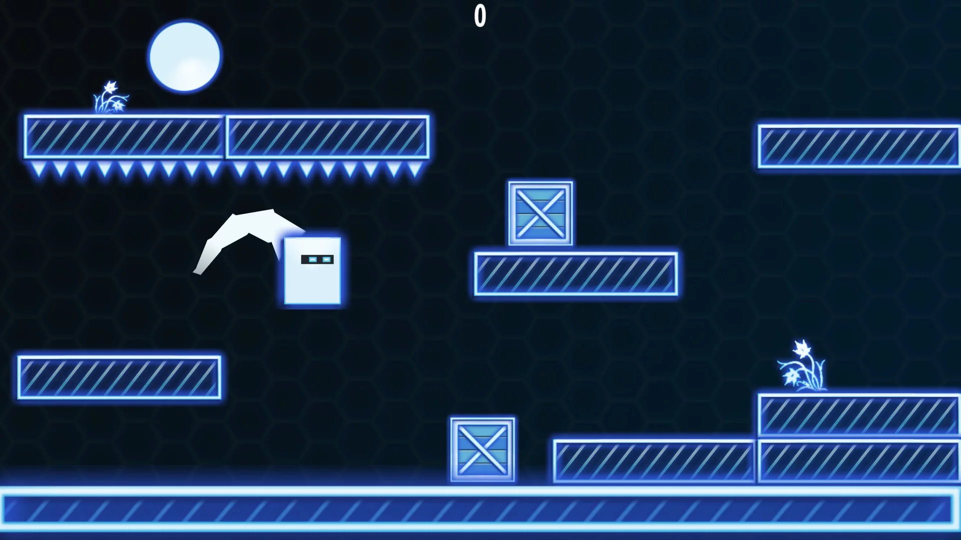 Изображение игры: 2D Neon Cube