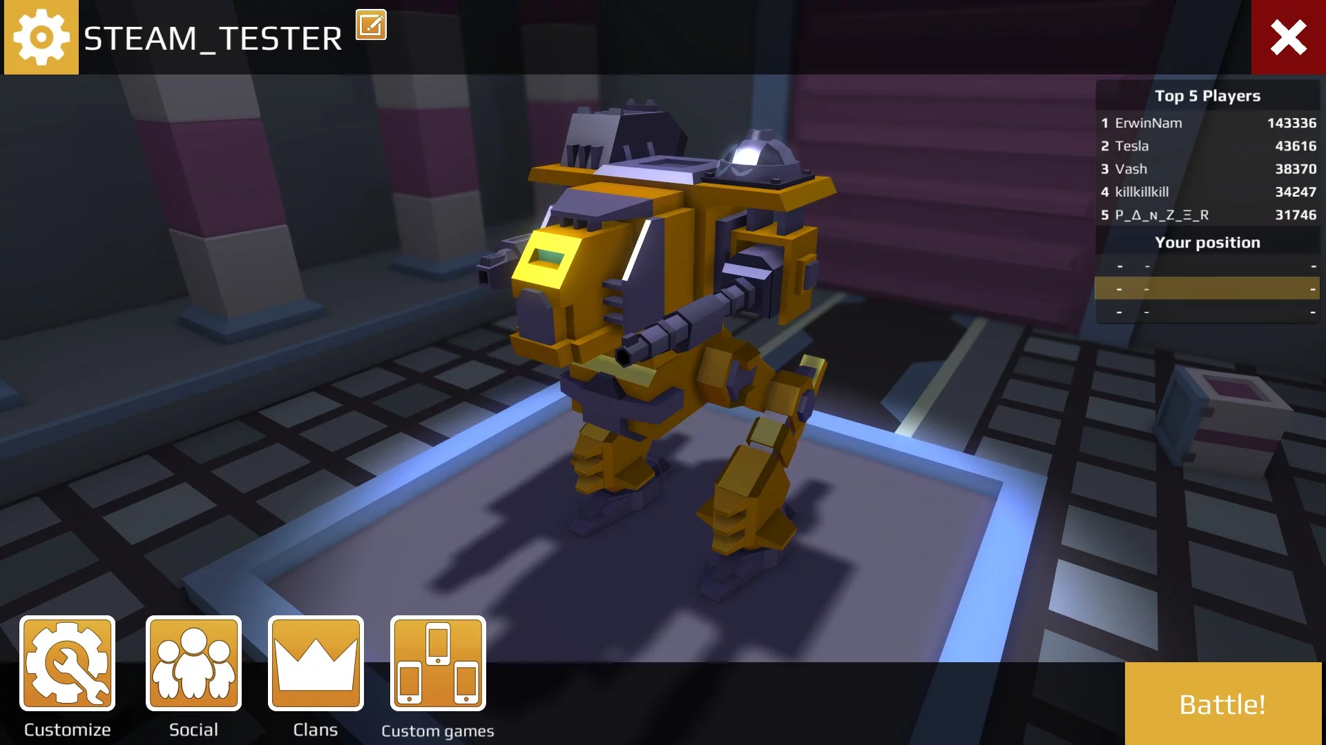 Изображение игры: Robots.io
