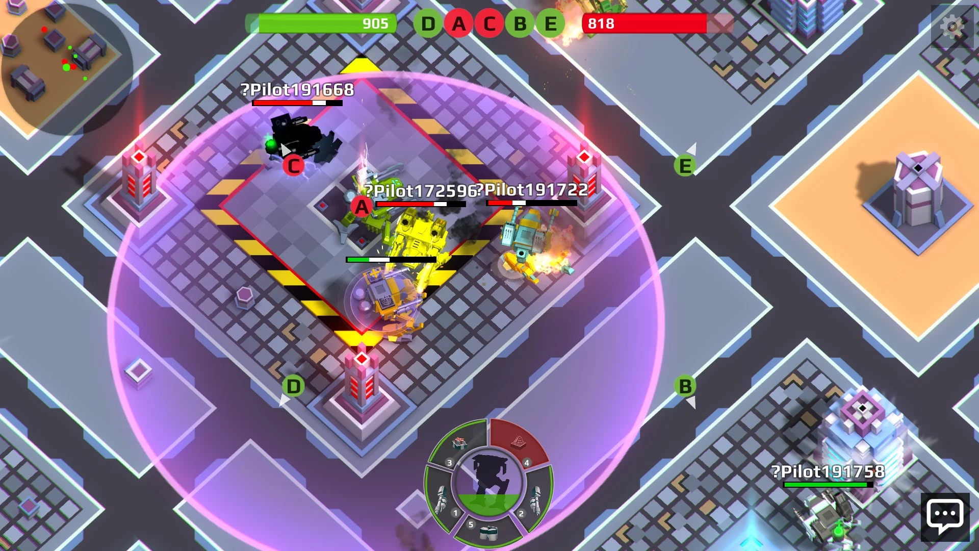 Изображение игры: Robots.io