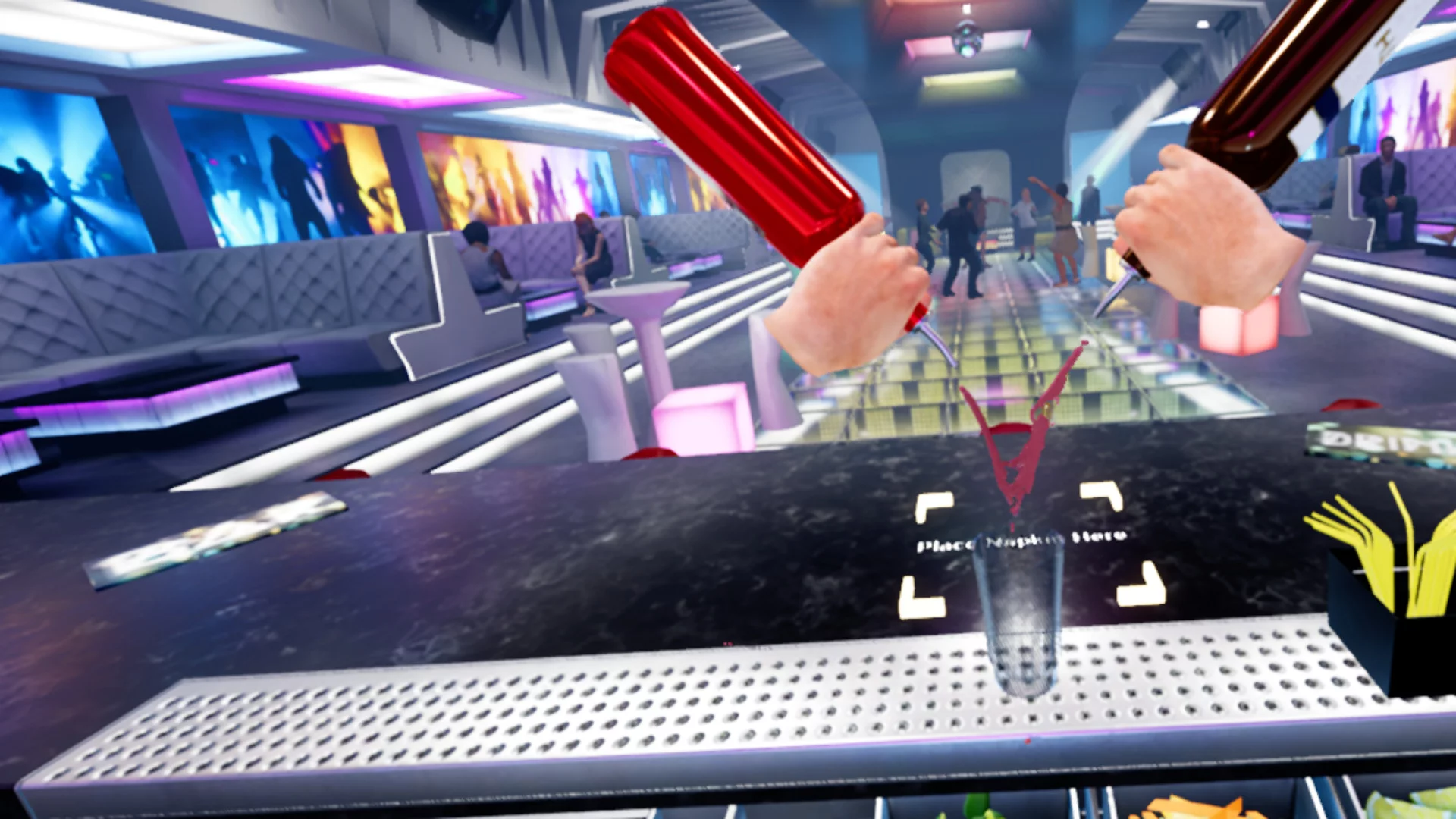 Изображение игры: Bartender VR Simulator