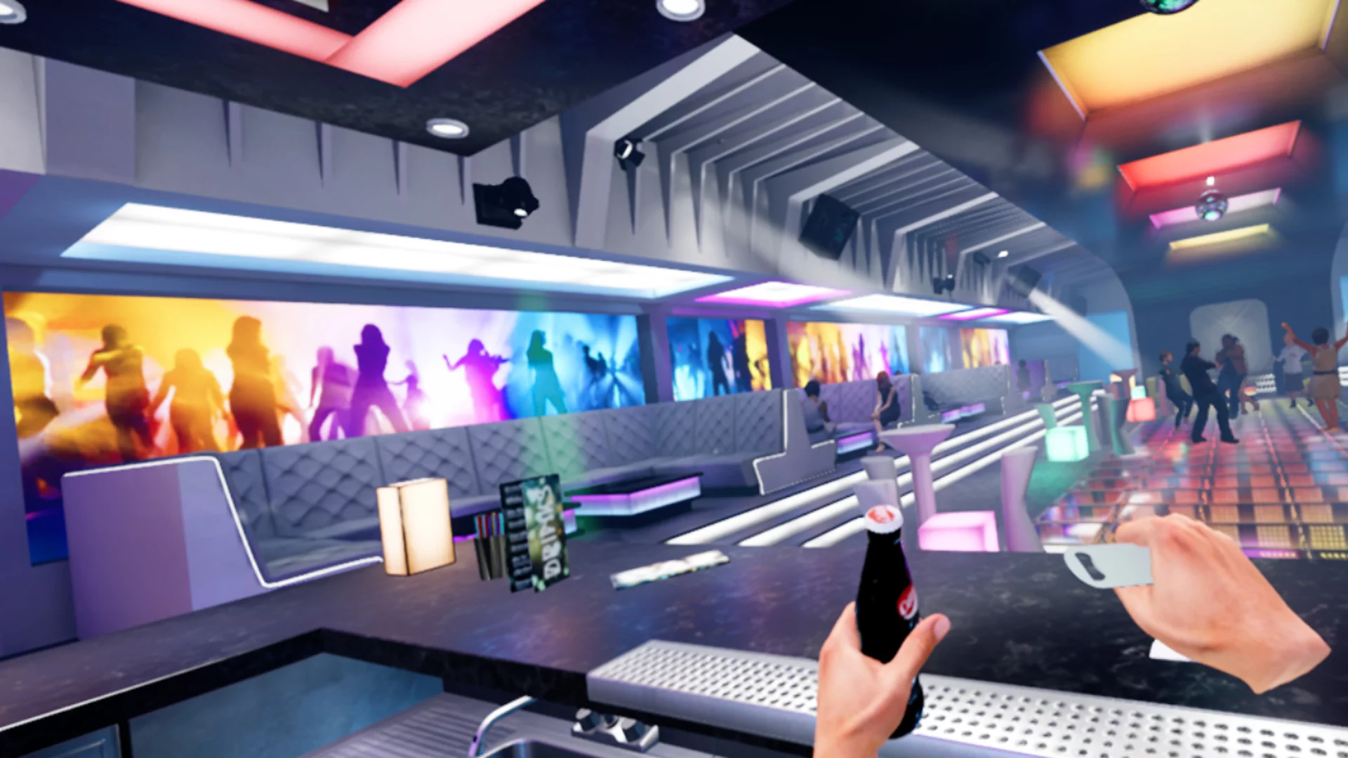 Изображение игры: Bartender VR Simulator