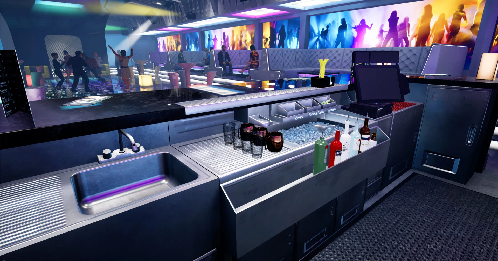 Изображение игры: Bartender VR Simulator